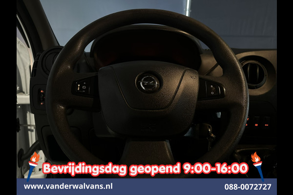 Opel Movano 2.3 CDTI 146pk L2H2 Euro6 Airco | Imperiaal | Navigatie | Camera | Cruisecontrol | 2500kg Trekhaak Parkeersensoren, Trap, Bijrijdersbank
