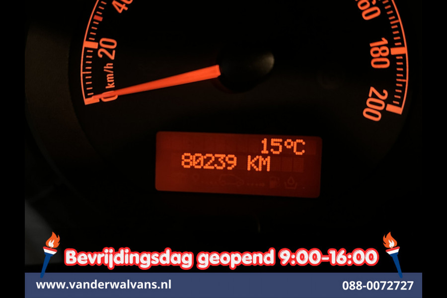 Opel Movano 2.3 CDTI 146pk L2H2 Euro6 Airco | Imperiaal | Navigatie | Camera | Cruisecontrol | 2500kg Trekhaak Parkeersensoren, Trap, Bijrijdersbank