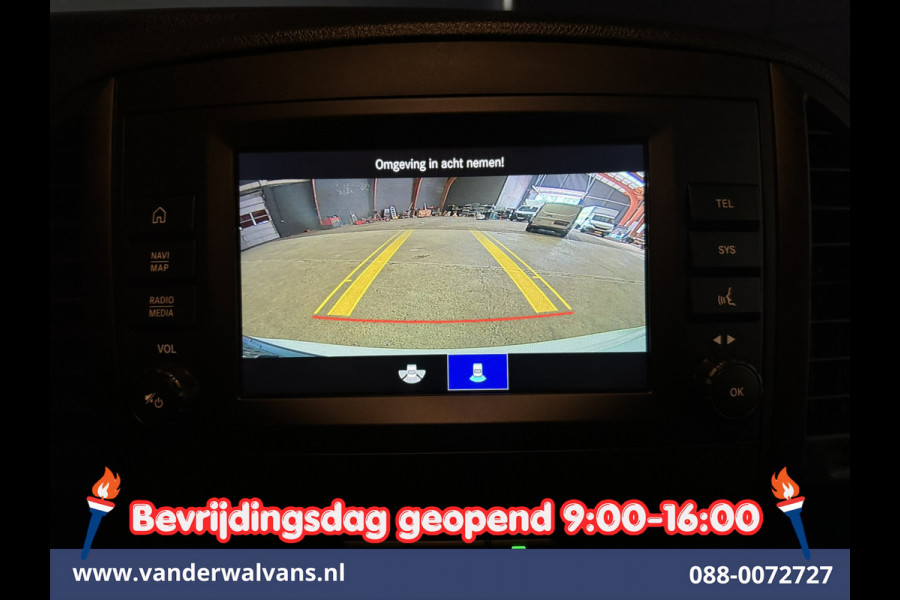 Mercedes-Benz Vito 116 CDI 164pk L3H1 Euro6 Airco | Camera | Apple Carplay | Cruisecontrol | Bumper in de kleur Stoelverwarming, Android Auto, Bijrijdersbank