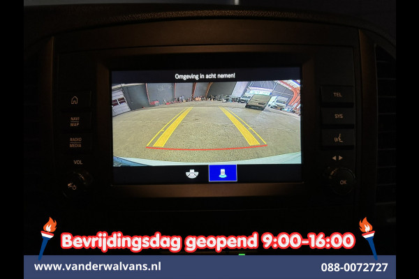 Mercedes-Benz Vito 116 CDI 164pk L3H1 Euro6 Airco | Camera | Apple Carplay | Cruisecontrol | Bumper in de kleur Stoelverwarming, Android Auto, Bijrijdersbank