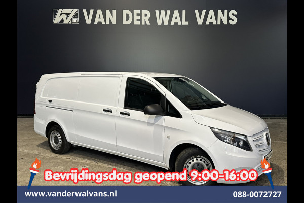 Mercedes-Benz Vito 116 CDI 164pk L3H1 Euro6 Airco | Camera | Apple Carplay | Cruisecontrol | Bumper in de kleur Stoelverwarming, Android Auto, Bijrijdersbank