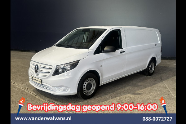 Mercedes-Benz Vito 116 CDI 164pk L3H1 Euro6 Airco | Camera | Apple Carplay | Cruisecontrol | Bumper in de kleur Stoelverwarming, Android Auto, Bijrijdersbank