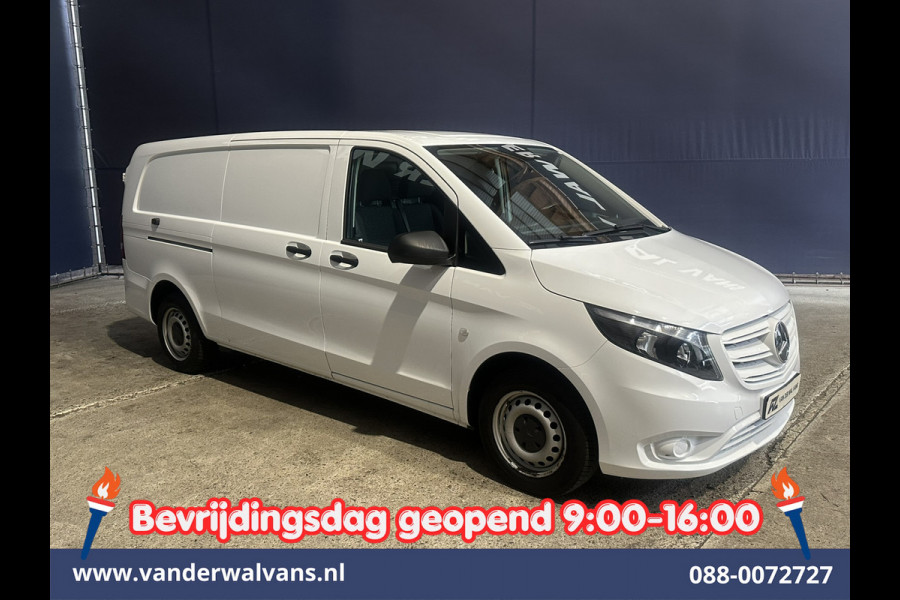 Mercedes-Benz Vito 116 CDI 164pk L3H1 Euro6 Airco | Camera | Apple Carplay | Cruisecontrol | Bumper in de kleur Stoelverwarming, Android Auto, Bijrijdersbank