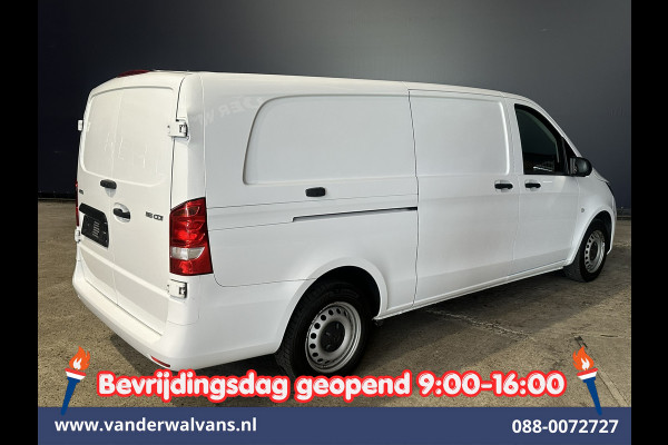 Mercedes-Benz Vito 116 CDI 164pk L3H1 Euro6 Airco | Camera | Apple Carplay | Cruisecontrol | Bumper in de kleur Stoelverwarming, Android Auto, Bijrijdersbank