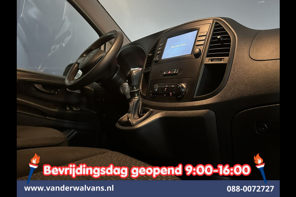 Mercedes-Benz Vito 116 CDI 164pk L3H1 Euro6 Airco | Camera | Apple Carplay | Cruisecontrol | Bumper in de kleur Stoelverwarming, Android Auto, Bijrijdersbank