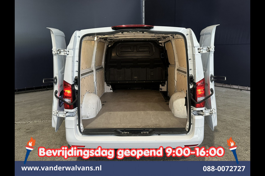 Mercedes-Benz Vito 116 CDI 164pk L3H1 Euro6 Airco | Camera | Apple Carplay | Cruisecontrol | Bumper in de kleur Stoelverwarming, Android Auto, Bijrijdersbank