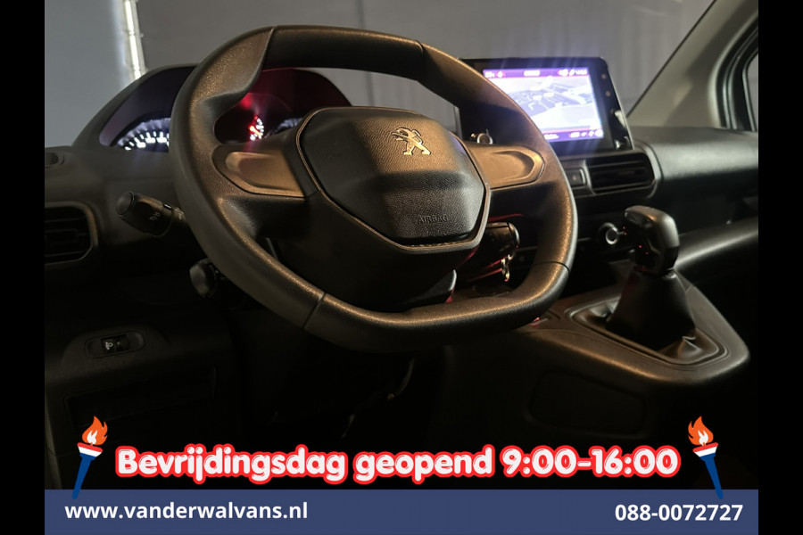 Peugeot Partner 1.5 BlueHDI 102pk L1H1 Inrichting Euro6 Airco | Camera | Navigatie | Apple Carplay | Cruisecontrol Android Auto, Trekhaak, Parkeersensoren