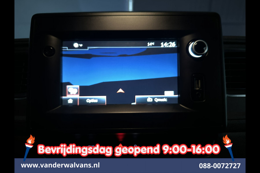 Opel Movano 2.3 Turbo 150pk Automaat L1H1 Euro6 Airco | Camera | Navigatie | Cruisecontrol | Imperiaal Sidebars, 2500kg Trekhaak, Parkeersensoren, Bijrijdersbank