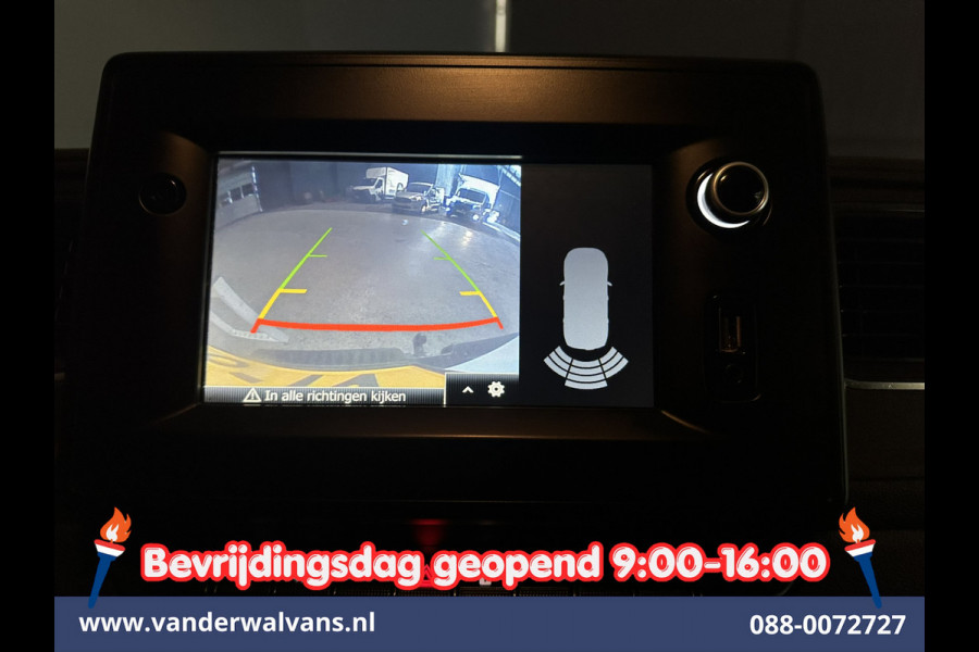 Opel Movano 2.3 Turbo 150pk Automaat L1H1 Euro6 Airco | Camera | Navigatie | Cruisecontrol | Imperiaal Sidebars, 2500kg Trekhaak, Parkeersensoren, Bijrijdersbank
