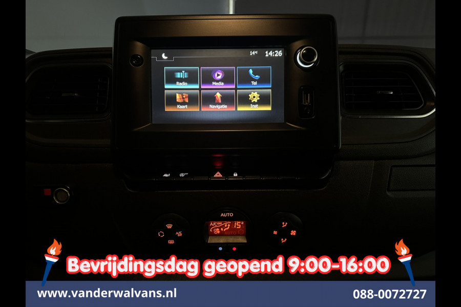 Opel Movano 2.3 Turbo 150pk Automaat L1H1 Euro6 Airco | Camera | Navigatie | Cruisecontrol | Imperiaal Sidebars, 2500kg Trekhaak, Parkeersensoren, Bijrijdersbank