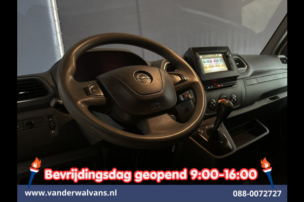 Opel Movano 2.3 Turbo 150pk Automaat L1H1 Euro6 Airco | Camera | Navigatie | Cruisecontrol | Imperiaal Sidebars, 2500kg Trekhaak, Parkeersensoren, Bijrijdersbank