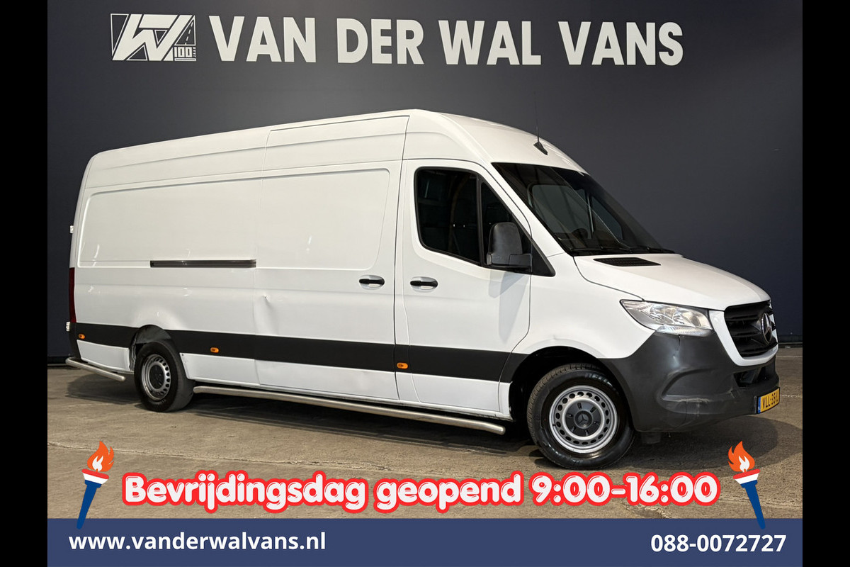Mercedes-Benz Sprinter 315 CDI 150pk 9G-Tronic Automaat L3H2 *Post NL inrichting* Euro6 Airco | Camera | Apple Carplay | Cruisecontrol Android Auto, Chauffeursstoel, Sidebars, Bijrijdersbank