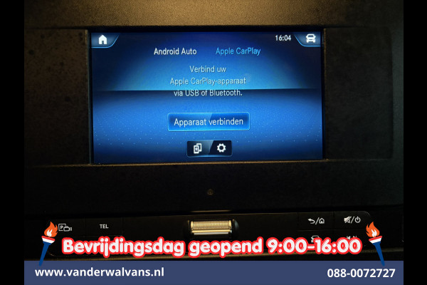 Mercedes-Benz Sprinter 315 CDI 150pk 9G-Tronic Automaat L3H2 *Post NL inrichting* Euro6 Airco | Camera | Apple Carplay | Cruisecontrol Android Auto, Chauffeursstoel, Sidebars, Bijrijdersbank
