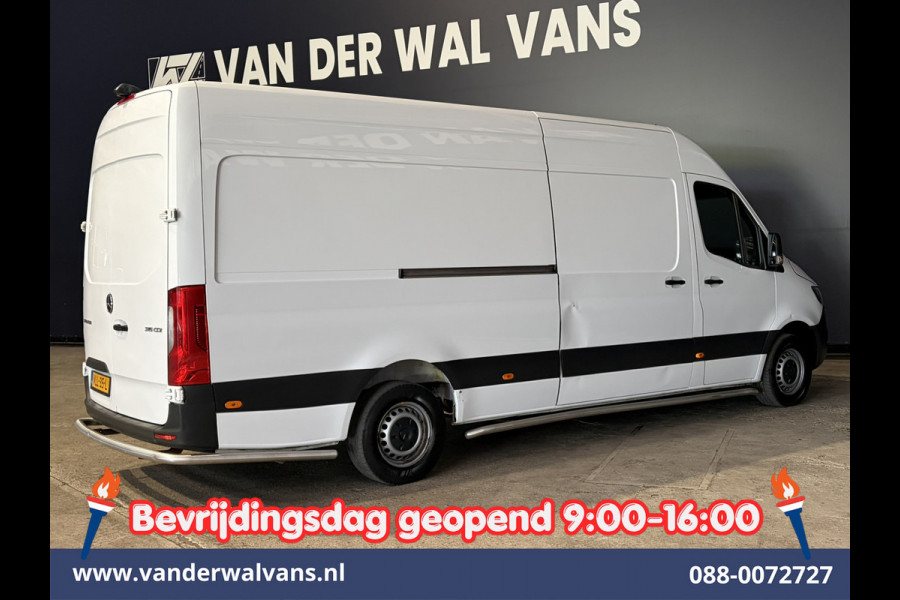 Mercedes-Benz Sprinter 315 CDI 150pk 9G-Tronic Automaat L3H2 *Post NL inrichting* Euro6 Airco | Camera | Apple Carplay | Cruisecontrol Android Auto, Chauffeursstoel, Sidebars, Bijrijdersbank