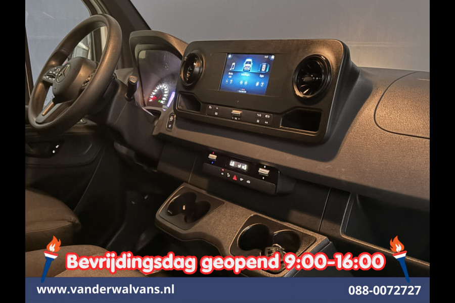 Mercedes-Benz Sprinter 315 CDI 150pk 9G-Tronic Automaat L3H2 *Post NL inrichting* Euro6 Airco | Camera | Apple Carplay | Cruisecontrol Android Auto, Chauffeursstoel, Sidebars, Bijrijdersbank