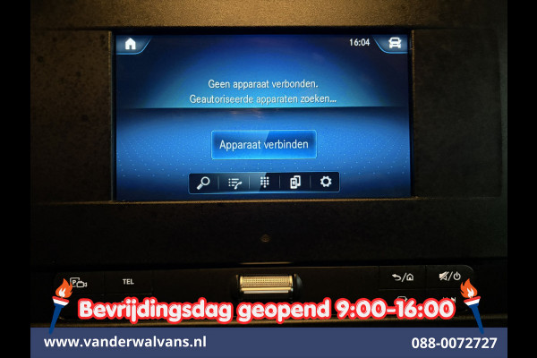 Mercedes-Benz Sprinter 315 CDI 150pk 9G-Tronic Automaat L3H2 *Post NL inrichting* Euro6 Airco | Camera | Apple Carplay | Cruisecontrol Android Auto, Chauffeursstoel, Sidebars, Bijrijdersbank