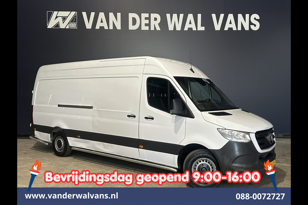 Mercedes-Benz Sprinter 315 CDI 150pk 9G-Tronic Automaat L3H2 *Post NL inrichting* Euro6 Airco | Camera | Apple Carplay | Cruisecontrol Android Auto, Trekhaak, Sidebars, Chauffeursstoel, Bijrijdersbank