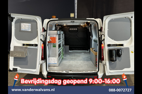 Ford Transit Custom 2.0 TDCI 130pk L2H1 Inrichting Euro6 Airco | Camera | 2800kg Trekhaak | LED | Cruisecontrol | Android Auto Stoelverwarming, Verwarmde voorruit, Parkeersensoren, Bijrijdersbank