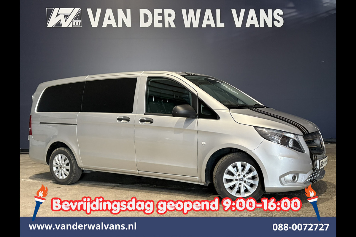 Mercedes-Benz Vito 114 CDI 136pk L2H1 Euro6 Airco | Camera | Navigatie | Cruisecontrol | LM Velgen Bijrijdersbank