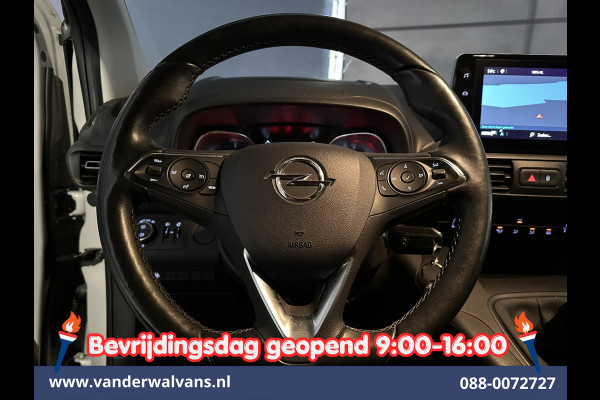 Opel Combo 1.5D **MARGE, Geen BTW** 131pk L2H1 Euro6 Airco | Camera | Navigatie | Apple Carplay | Cruisecontrol Android Auto, Trekhaak, Parkeersensoren