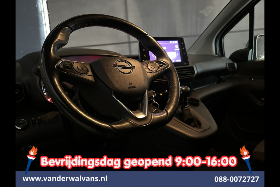 Opel Combo 1.5D **MARGE, Geen BTW** 131pk L2H1 Euro6 Airco | Camera | Navigatie | Apple Carplay | Cruisecontrol Android Auto, Trekhaak, Parkeersensoren