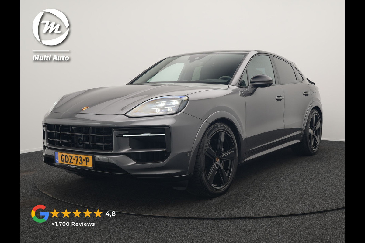 Porsche Cayenne Coupé 3.0 E-Hybrid PHEV | MY 2024 Facelift | | Trekhaak Af Fabriek | Panodak | Luchtvering | Sportuitlaat | PDLS+ | Sport Chrono | InnoDrive Adaptive Cruise | SportDesign | Head up | Soft Close | 22"L.M | 360 Camera | Plug In Hybrid