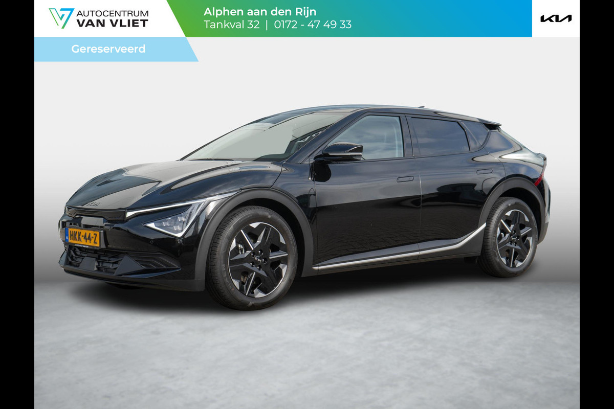 Kia Ev6 Light Edition 63 kWh | Stoel+ Stuurverwarming | Adaptive Cruise Control | Navigatie | Tot 10 jaar Fabrieksgarantie geldig t/m 24-04-2035