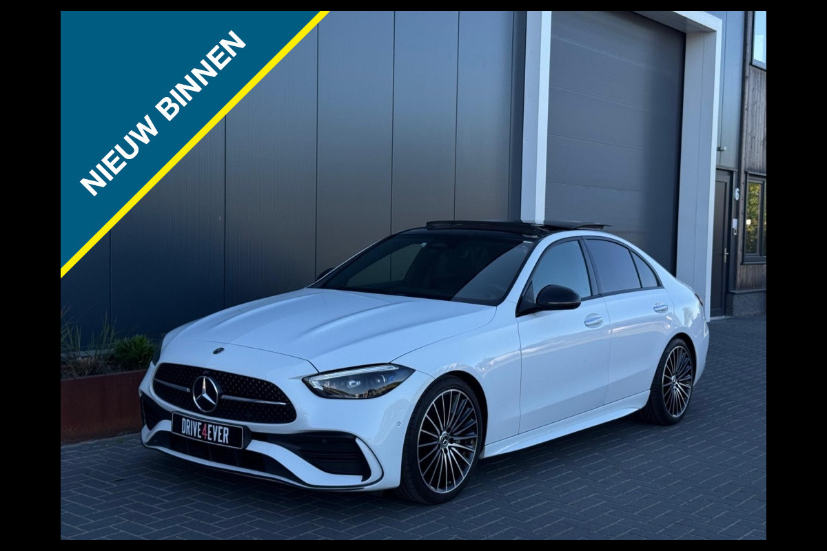 Mercedes-Benz C-Klasse 180 AMG FULL PANO HUD 360 BURMEISTER MM SEATS LED