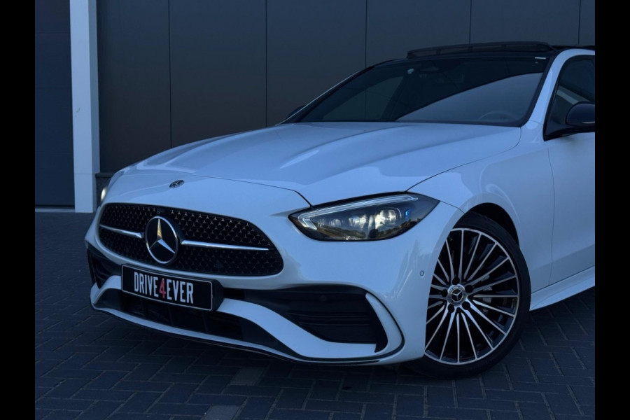 Mercedes-Benz C-Klasse 180 AMG FULL PANO HUD 360 BURMEISTER MM SEATS LED
