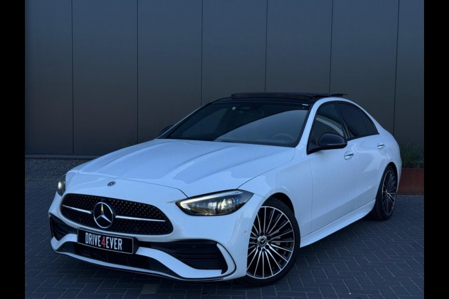 Mercedes-Benz C-Klasse 180 AMG FULL PANO HUD 360 BURMEISTER MM SEATS LED