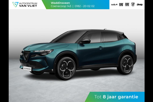 Alfa Romeo junior 1.2 Turbo Hybrid Ibrida Ti | Techno Pack | 18" | Schuif/Kanteldak | Verwarmbare voorruit | Bicolore