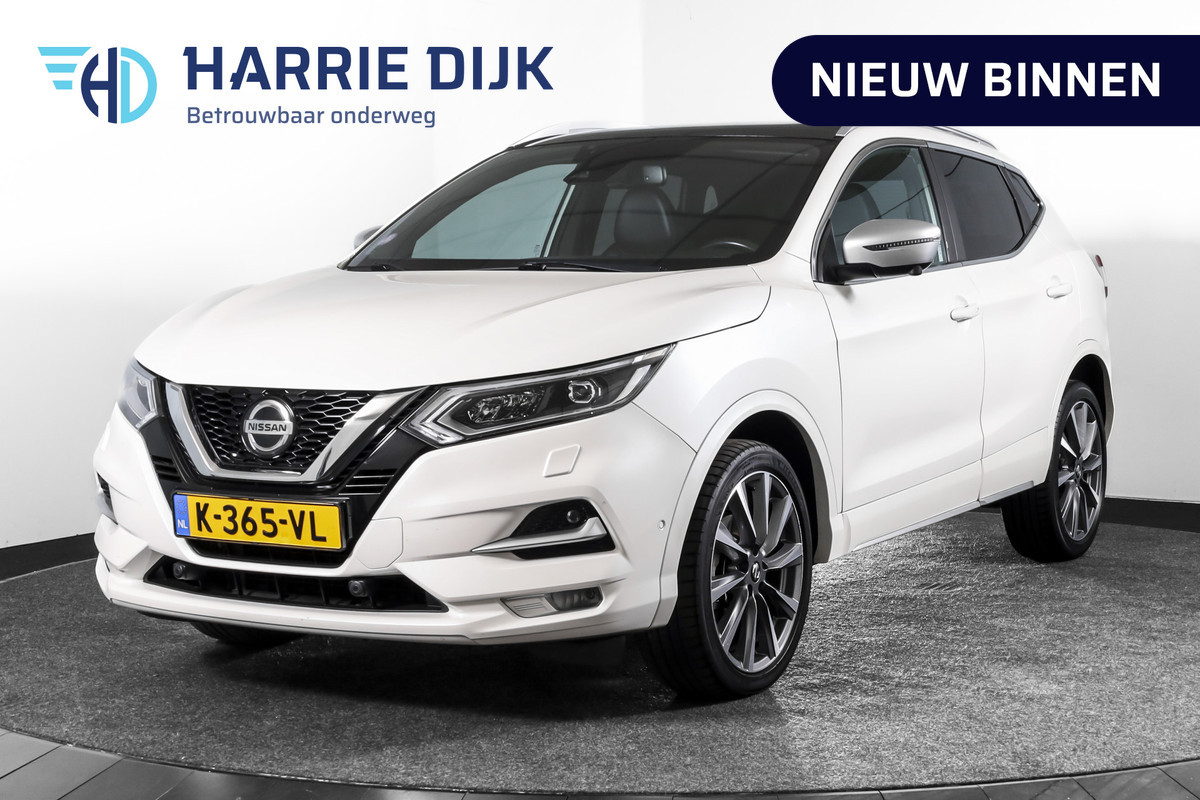 Nissan QASHQAI 1.3 DIG-T 160 PK Tekna + - Automaat | Pano | Adapt. Cruise | Stoel-+Voorruitverw. | NAV+App. Connect | ECC | Afn. Trekhaak | Bose | LM 19" |