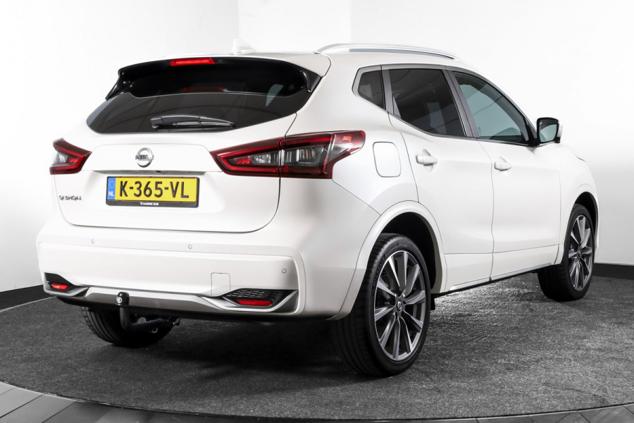 Nissan QASHQAI 1.3 DIG-T 160 PK Tekna + - Automaat | Pano | Adapt. Cruise | Stoel-+Voorruitverw. | NAV+App. Connect | ECC | Afn. Trekhaak | Bose | LM 19" |