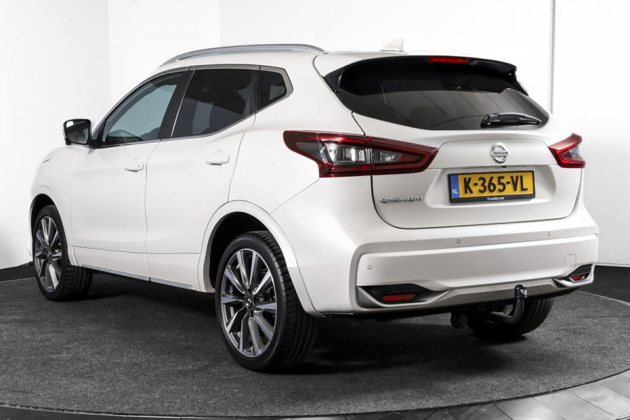 Nissan QASHQAI 1.3 DIG-T 160 PK Tekna + - Automaat | Pano | Adapt. Cruise | Stoel-+Voorruitverw. | NAV+App. Connect | ECC | Afn. Trekhaak | Bose | LM 19" |