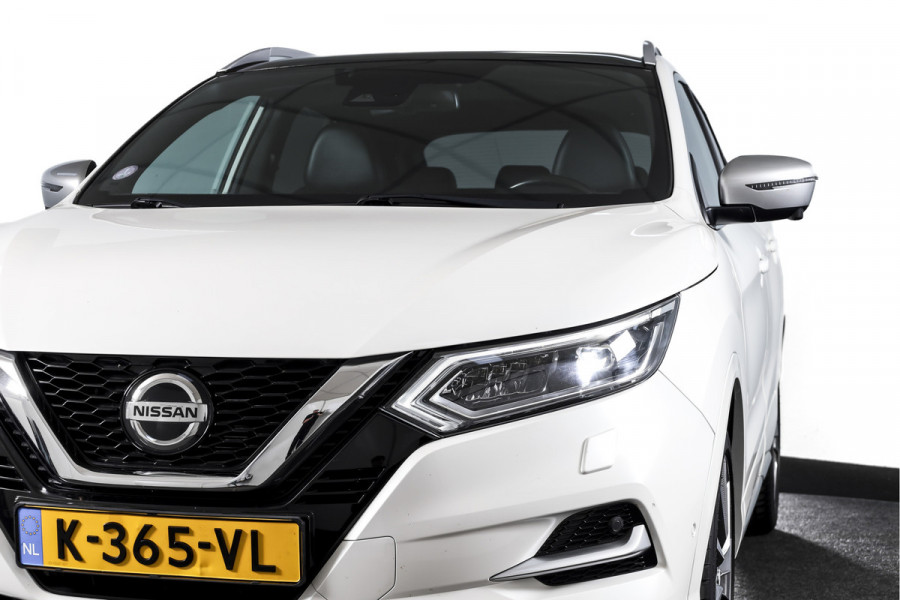 Nissan QASHQAI 1.3 DIG-T 160 PK Tekna + - Automaat | Pano | Adapt. Cruise | Stoel-+Voorruitverw. | NAV+App. Connect | ECC | Afn. Trekhaak | Bose | LM 19" |