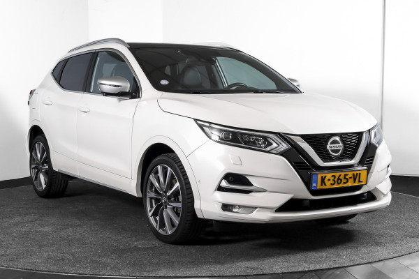Nissan QASHQAI 1.3 DIG-T 160 PK Tekna + - Automaat | Pano | Adapt. Cruise | Stoel-+Voorruitverw. | NAV+App. Connect | ECC | Afn. Trekhaak | Bose | LM 19" |