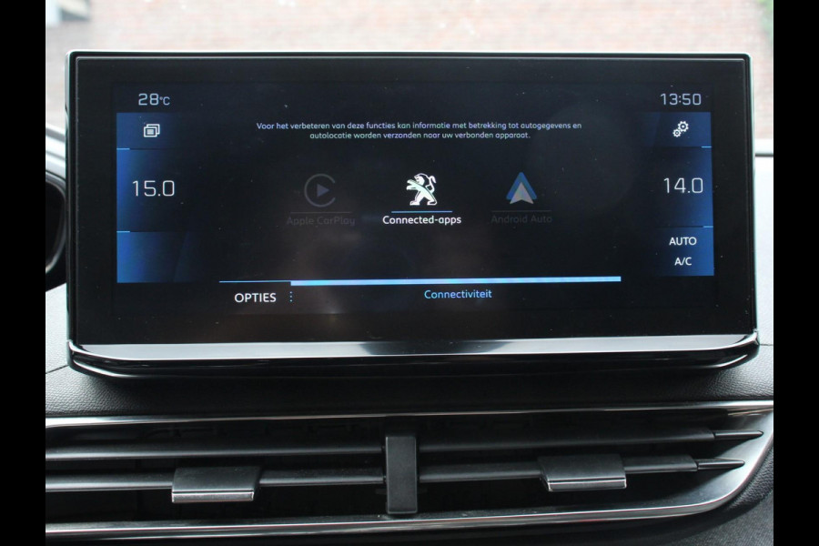 Peugeot 5008 1.2 PureTech 130pk Automaat Allure Pack 7-zits | Navigatie | Apple Carplay/Android Auto | Climate Control | Cruise Control | Virtual cockpit | PDC VA + Camera | Zonneschermen achter | Keyless Go | Full LED  18” LM Velgen