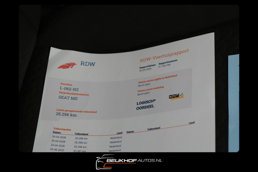 Seat Mii Electric Electric Range 233km Airco Automaat 25dkm!
