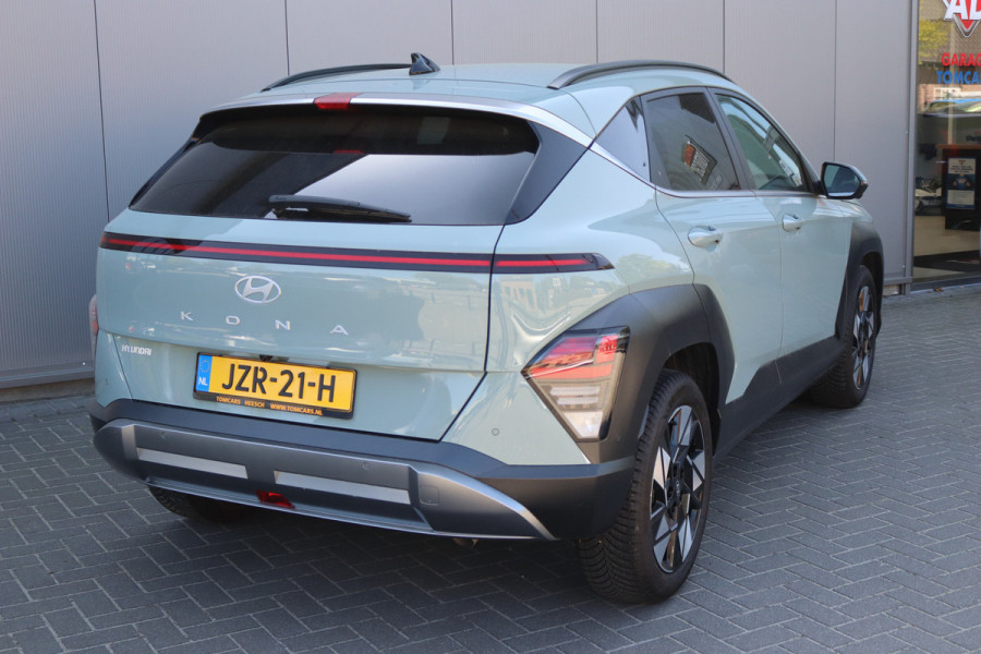 Hyundai Kona 1.6 T-GDI 199PK Automaat Premium Sky Leder/Winter-pack/Open-dak/Keyfree