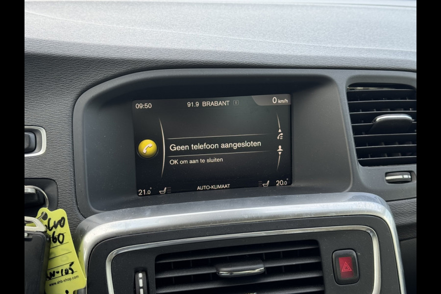 Volvo V60 1.5 T2 Polar+ | Navi, Cruise, Clima, Leder, Bluetooth, Stoelverw. | Dealeronderhouden | NAP |