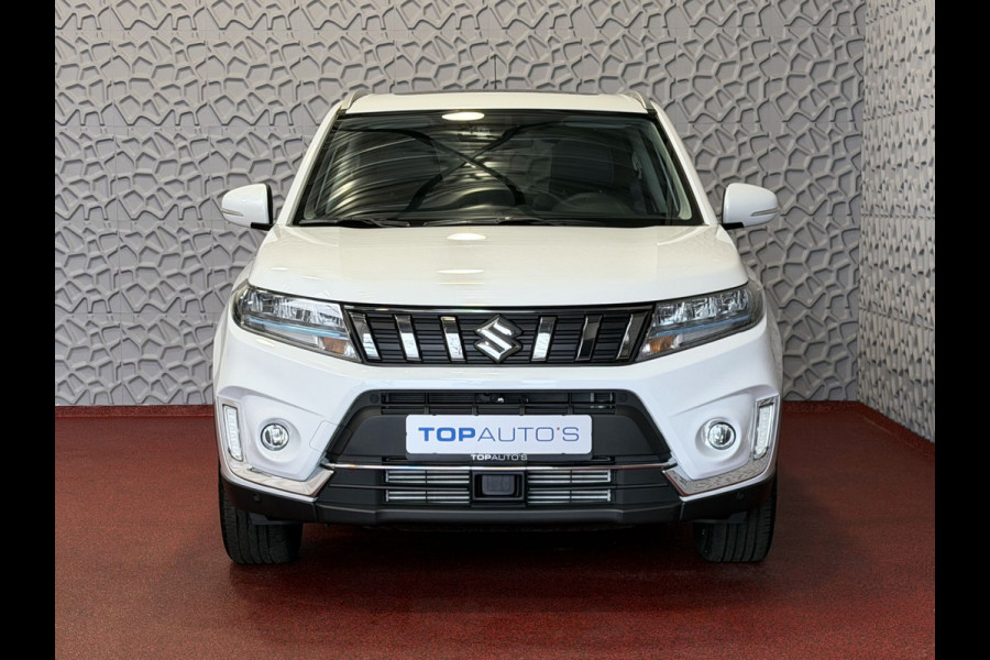 Suzuki Vitara 1.4 BOOSTERJET 07/25 NIEUWSTAAT HYBRID STYLE PANORAMA SCHUIFDAK LEER CARPLAY NAVI CAMERA PDC STOELVERW.