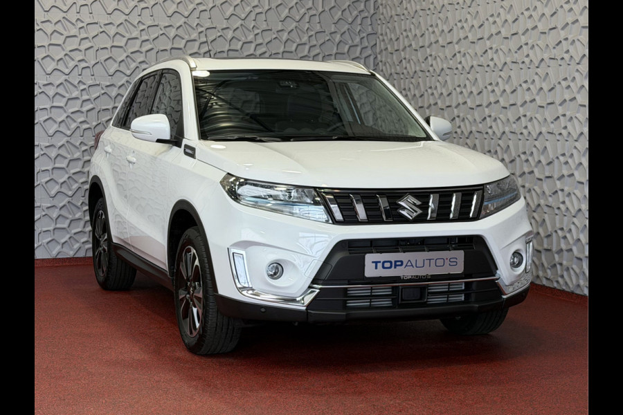 Suzuki Vitara 1.4 BOOSTERJET 07/25 NIEUWSTAAT HYBRID STYLE PANORAMA SCHUIFDAK LEER CARPLAY NAVI CAMERA PDC STOELVERW.