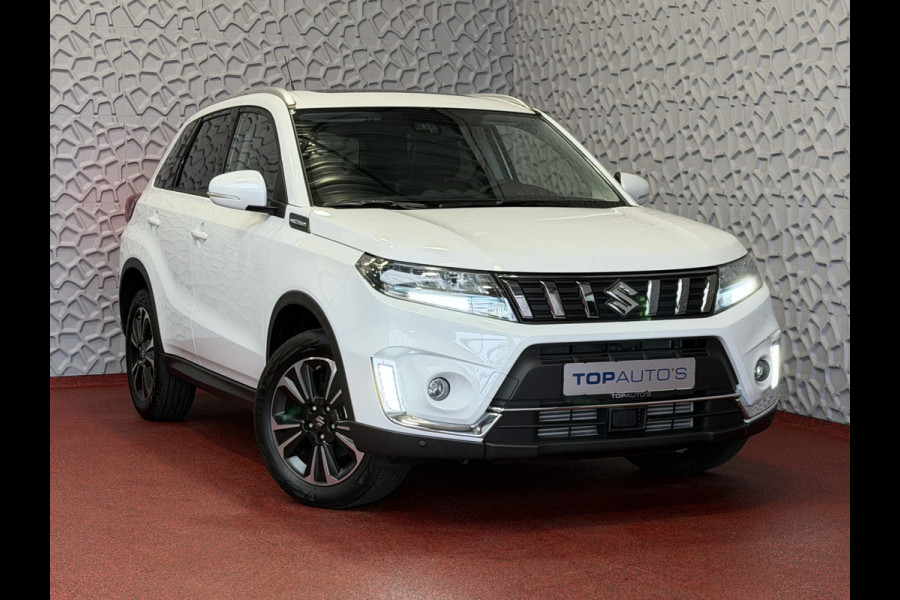 Suzuki Vitara 1.4 BOOSTERJET 07/25 NIEUWSTAAT HYBRID STYLE PANORAMA SCHUIFDAK LEER CARPLAY NAVI CAMERA PDC STOELVERW.
