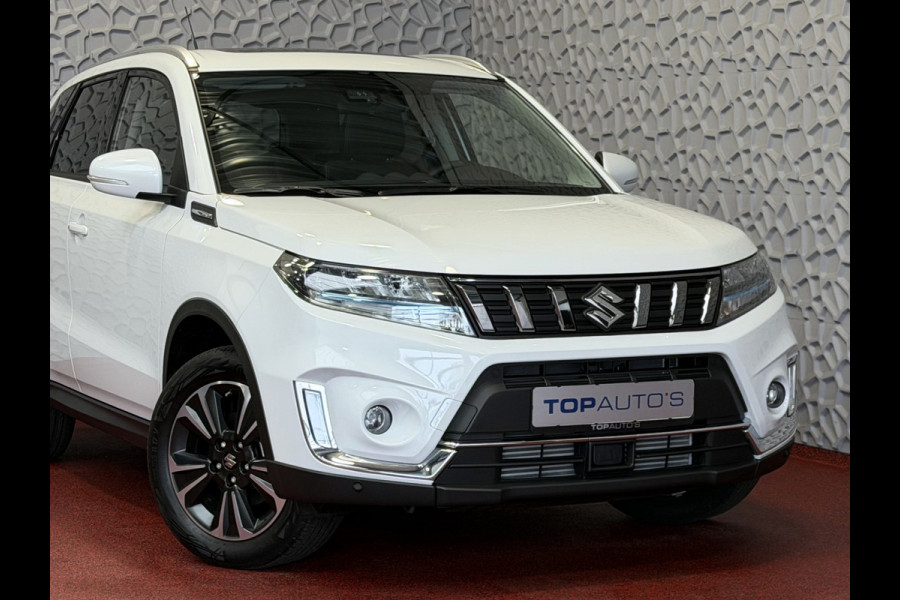 Suzuki Vitara 1.4 BOOSTERJET 07/25 NIEUWSTAAT HYBRID STYLE PANORAMA SCHUIFDAK LEER CARPLAY NAVI CAMERA PDC STOELVERW.