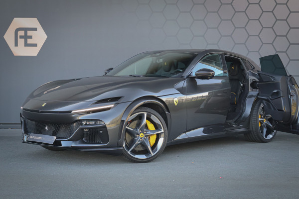 Ferrari Purosangue 6.5 V12 | NEW | INCL. VAT/BPM | NO REGISTRATION | 135K OPTIONS | CARBON WHEELHOUSE, R+F DIFFUSERS, UNDERDOOR, MIRRORS, DOORPANEL MASSAGE REAR SEATS | FULL LEATHER PACK | DIGITAL REAR VIEW CAMERA | PRIVACY GLASS | REAR SEATS COOLED/HEATED | BURMESTER HIGH END AUDIO | ACTIVE MATRIX LED HEADLIGHTS | VAT REF. |