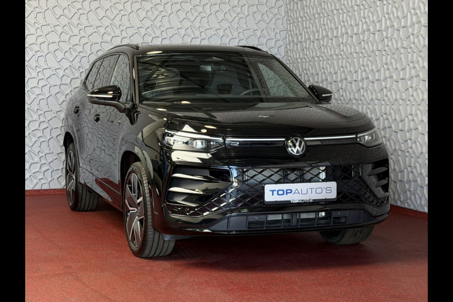 Volkswagen Tayron 1.5 eHybrid 272PK R-LINE SCHUIFDAK VW.TREKHAAK BLACK-STYLE 20''LMV PANO ERGO.STOEL MASSAGE TRAILER.ASSIST
