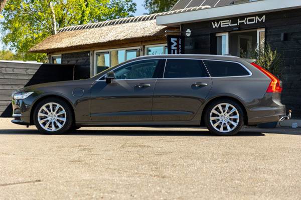 Volvo V90 2.0 T8 AWD Inscription I 91% I Btw I Luxe Leder I Trekhaak I Phine grey I