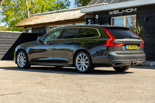Volvo V90 2.0 T8 AWD Inscription I 91% I Btw I Luxe Leder I Trekhaak I Phine grey I