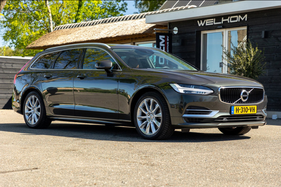 Volvo V90 2.0 T8 AWD Inscription I 91% I Btw I Luxe Leder I Trekhaak I Phine grey I