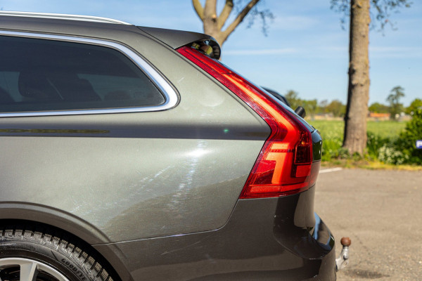 Volvo V90 2.0 T8 AWD Inscription I 91% I Btw I Luxe Leder I Trekhaak I Phine grey I